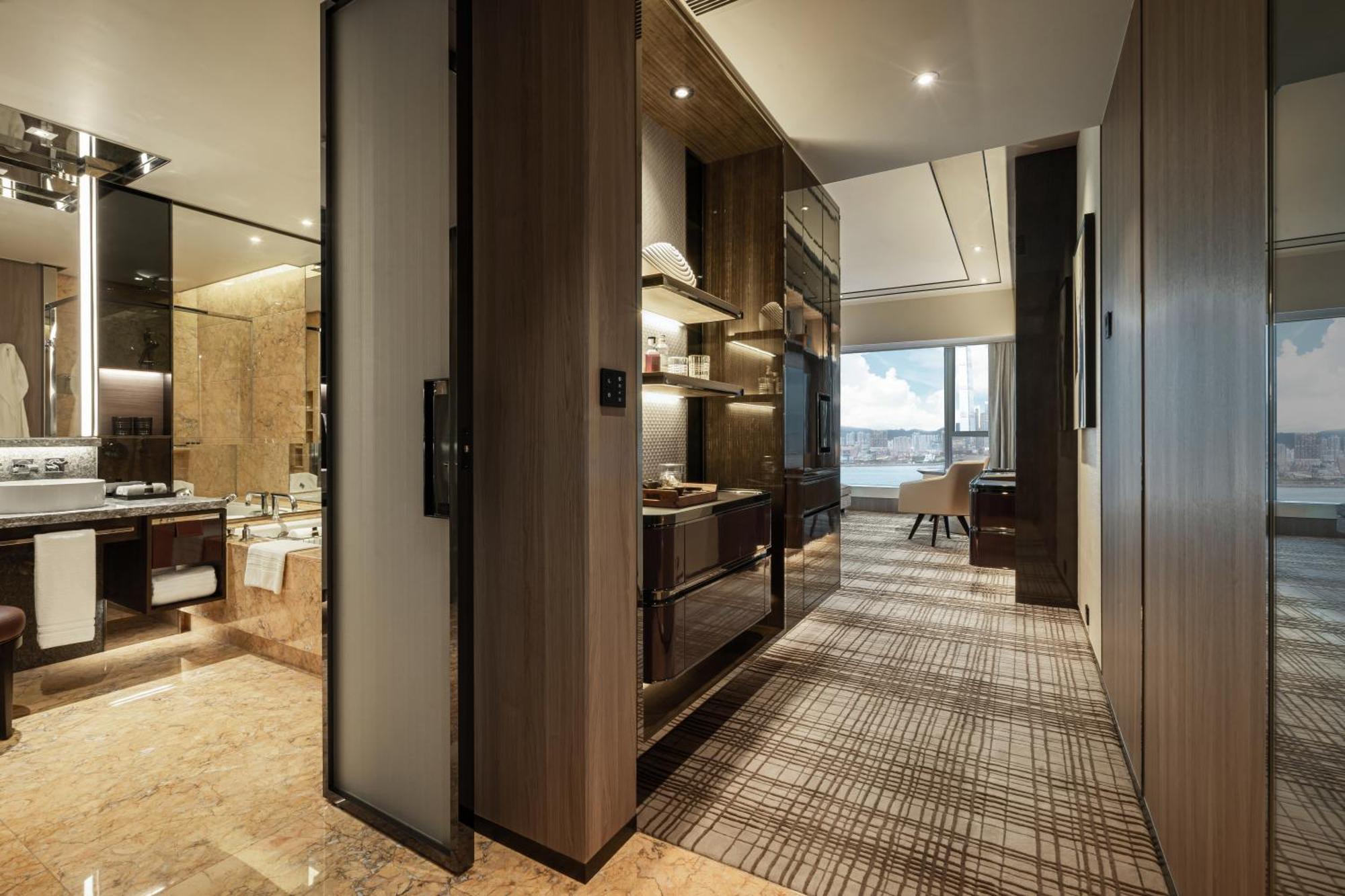 Four Seasons Hotel Хонконг Стая снимка